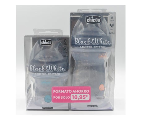 Chicco Pack Biberon 150ml + Biberon 330ml