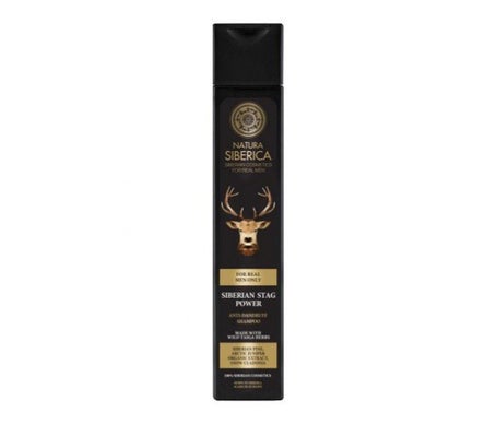 Natura Siberica el poder del ciervo sibervo siberiano champú anticaspa 250ml