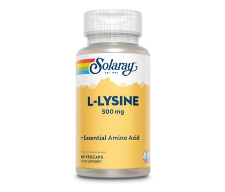 Solaray L-Lysine 500mg 60caps L-Lysine 500mg