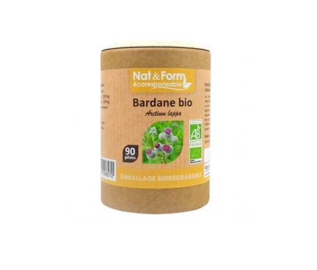 Nat&Form Eco Bardane Bio 90 Gélules