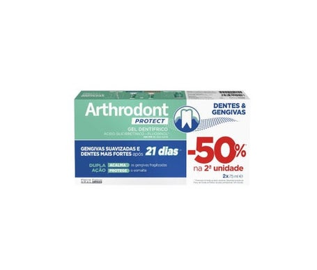 Arthrodont Protect Gel Dentifrice 2 x 75 ml