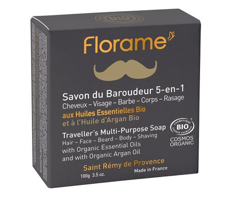 Florame Homme Savon du Baroudeur 5 en 1 100g