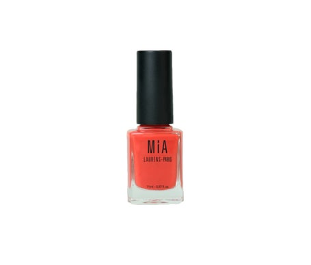 Mia Laurens Paris Orange Vernis à ongles à l'argile 11ml