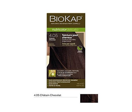 Biokap Teinture Delicato 4.05 Châtaigne Chocolat 140ml