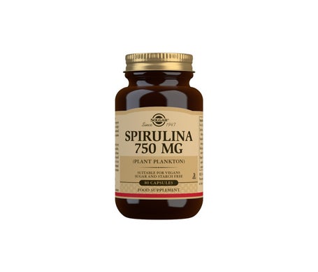 Solgar Spiruline Végétarienne 80Caps 750mg