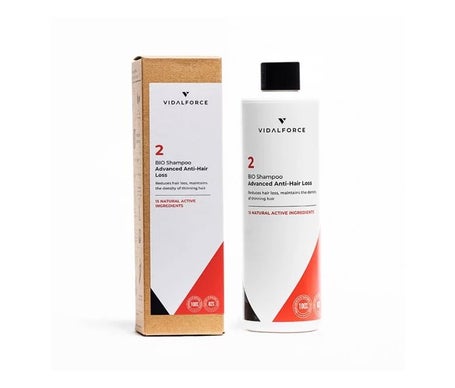 Shampooing VidalForce 2 Chute de cheveux avancée écologique 250ml