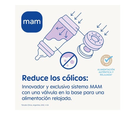 Biberon Anticolico Mam Anticolic Easy Start 260 Ml Bleu
