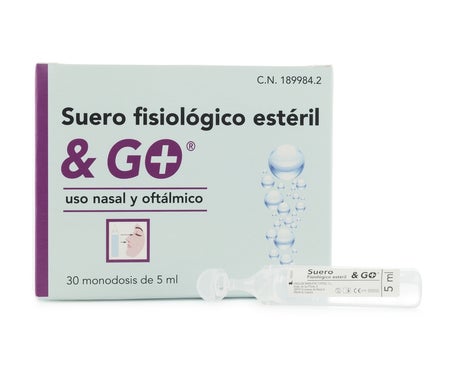 & Go Sérum Physiologique Stérile 30x5ml