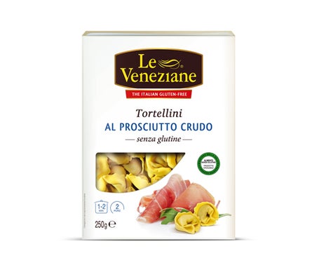 Le Veneziane Tortellini au Jambon Cru et au Fromage Bio 250g