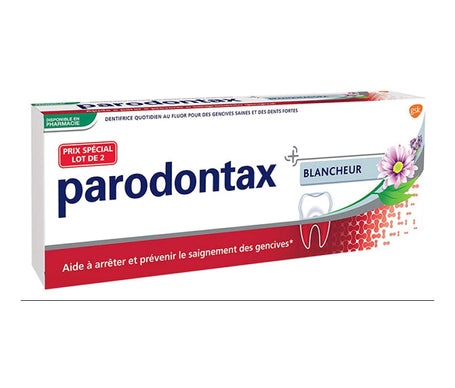 Parodontax Dentífrico Blancheur Flúor 2x75ml