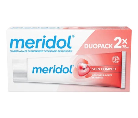 Meridol Soin Complet Gencives et Dents Sensibles 2x75ml