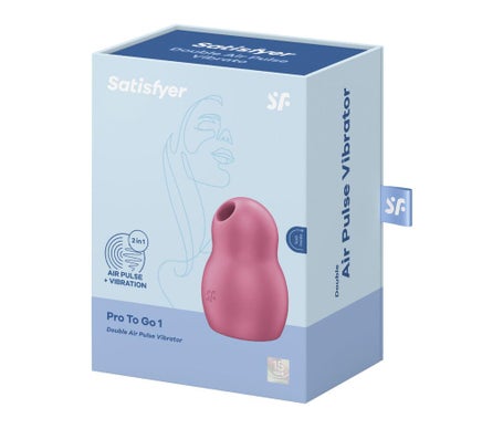 Satisfyer Pro To Go 1 Stimulateur et Vibrateur Rouge 1ut