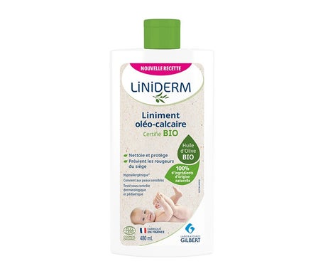 Liniderm Linimento Oléo-Calcaire Bio 480ml