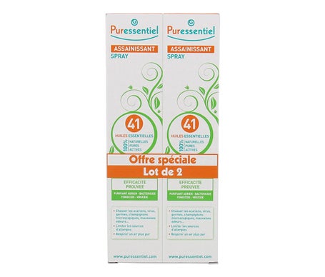 Puressentiel Pack Higienizante Spray 2x200ml