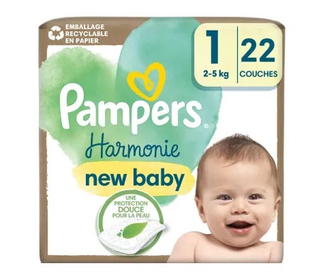 Pampers Harmonie Taille 1 22 Couches