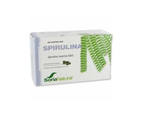 Soria Complement Spirulina 60 Comp