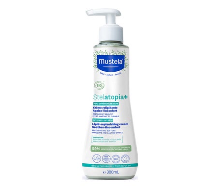 Mustela Stelatopia+ Crème Relipidante Anti-Grattage Bio 300ml