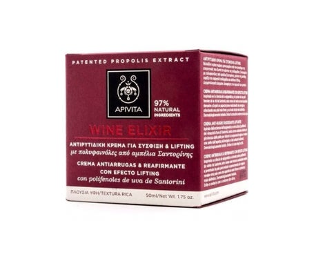Apivita Beevine Elixir Crema Lift Arrugas Firmeza Rica 50ml