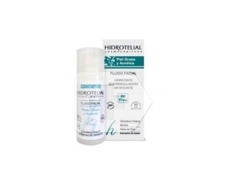 Hydrotelial Fluide Fluide facial sans huile pour le visage 50ml Peaux grasses
