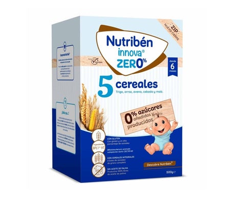 Nutriben Innova 5 Cereales 0% Azúcar 500g