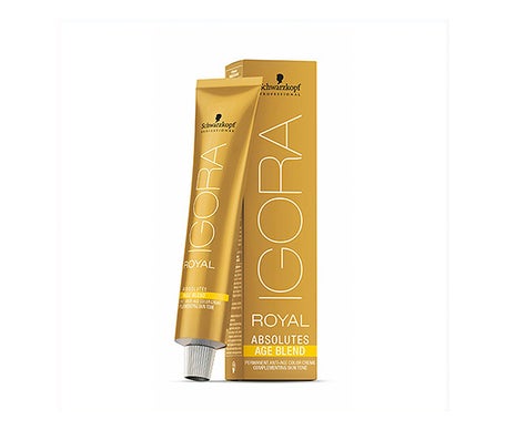 SCHWARZKOPF  Coloration Igora Royal Absolutes Age Blend - Teinte 7-450