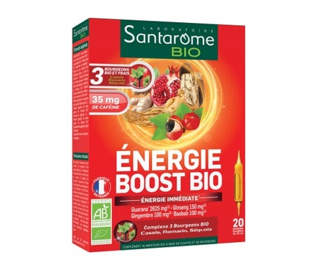 Santarome Énergie Boost Bio 20 Ampoules