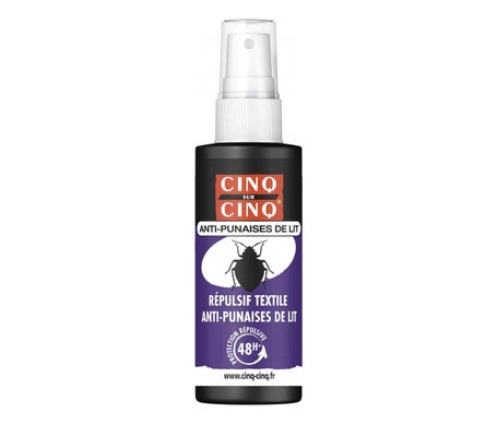 Cinq Sur Cinq Répulsif Textile Anti-Punaises de Lit 50 ml