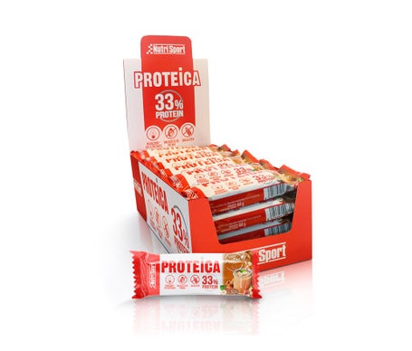 Nutrisport Pack Barre Protéinée Noisette Praline 24x44g