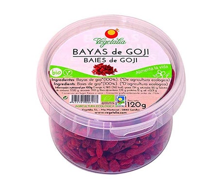 Vegetalia Baies de Goji Bio 120g