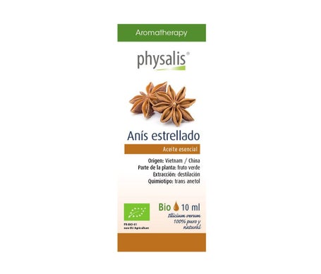 Physalis Star anise huile essentielle Bio 10ml