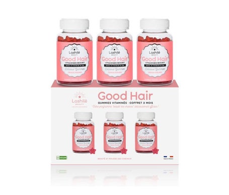 Lashilé Beauty Good Hair Vitamines Boost 3x60 Gummies