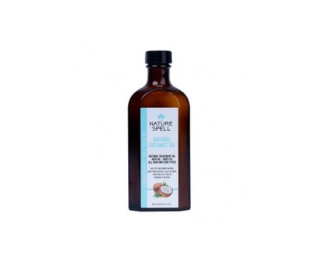 Nature Spell Huile de noix de coco pour cheveux et peau 150ml