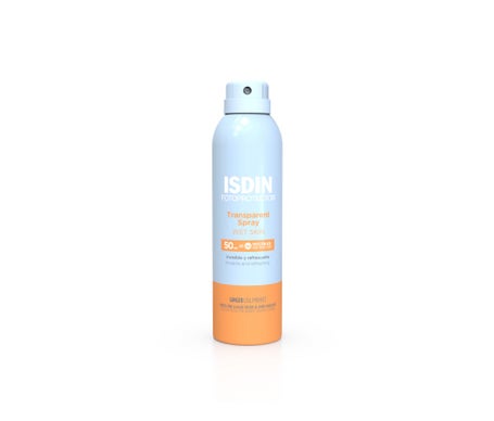 Isdin Fotoprotector Transparent Spray Wet Skin SPF50 250ml