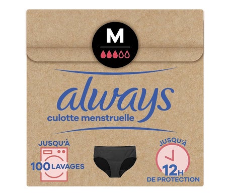 Always Culotte Menstruelle Lavable Taille M 40-42 1ut