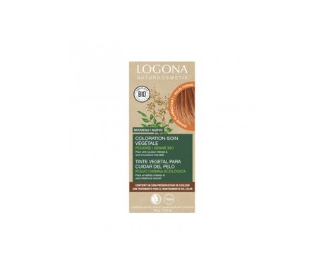 Logona Colorant Végétal Cuivre Intense 040 100g