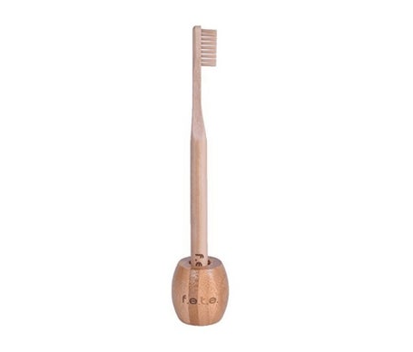 F.e.t.e. Support Brosse Dents Bambou 1ut