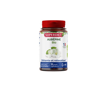 Superdiet Aubépine Bio 45 Gélules