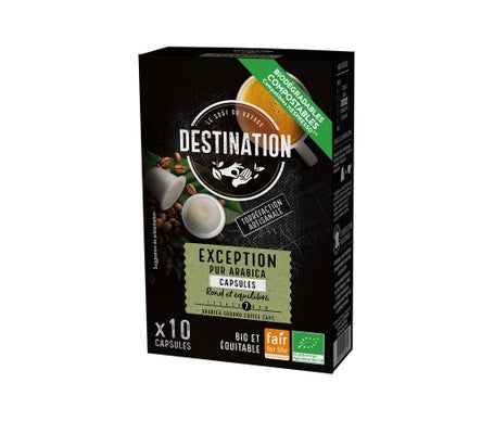 Destination Cafe Pur Arabica Exception Bio 10caps