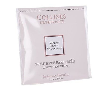 Collines de Provence Pochette Parfumée Coton Blanc