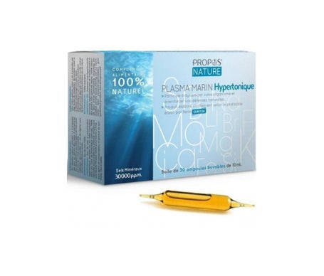 Propos Nature Plasma Marin Hypertonique 30 Ampoules