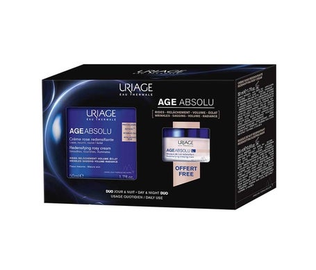 Uriage Age Absolu Crème Rose Redensifiante 50ml + Masque de Nuit Redensifiant 15ml