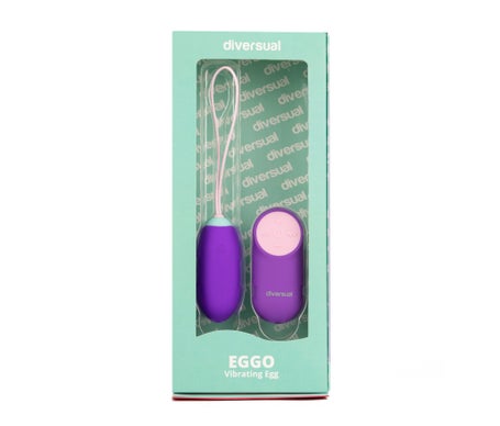Diversual Eggo Télécommande Purple 1ut