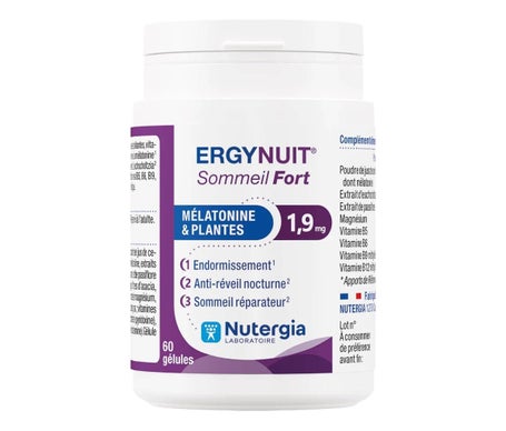 Nutergia Ergynuit Sommeil Fort 60 Gélules
