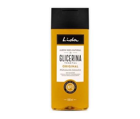 Lida Savon à la glycérine 100% naturel 600ml