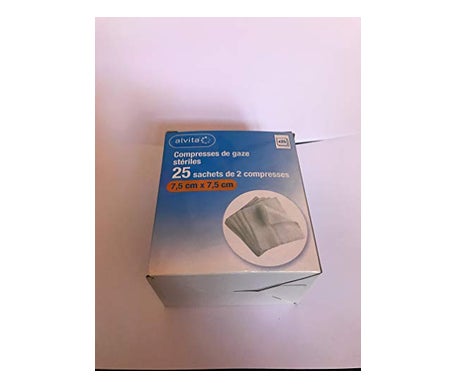 Alvita Comp Bt25X2 Gaze 7,5X7,5