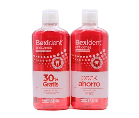 Bexident Bain de Bouche Anticaries 2x500ml
