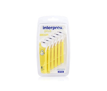 Dentaid Interprox Plus Mini Brossettes Interdentaires 1,1mm Jaune 6 brossettes