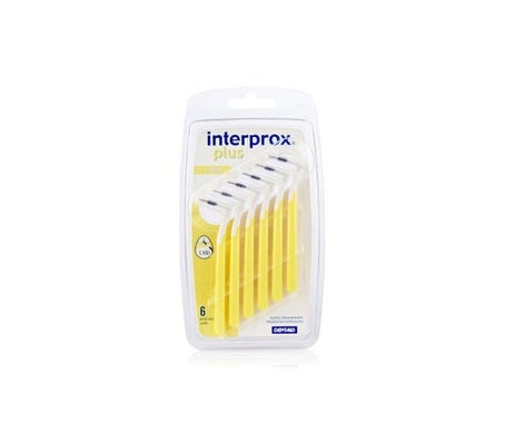Dentaid Interprox Plus Mini Brossettes Interdentaires 1,1mm Jaune 6 brossettes