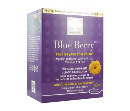 New Nordic Blue Berry 140comp