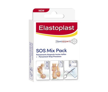 Elastoplast Ampoules mix pack 6 pansements diff‚rents
